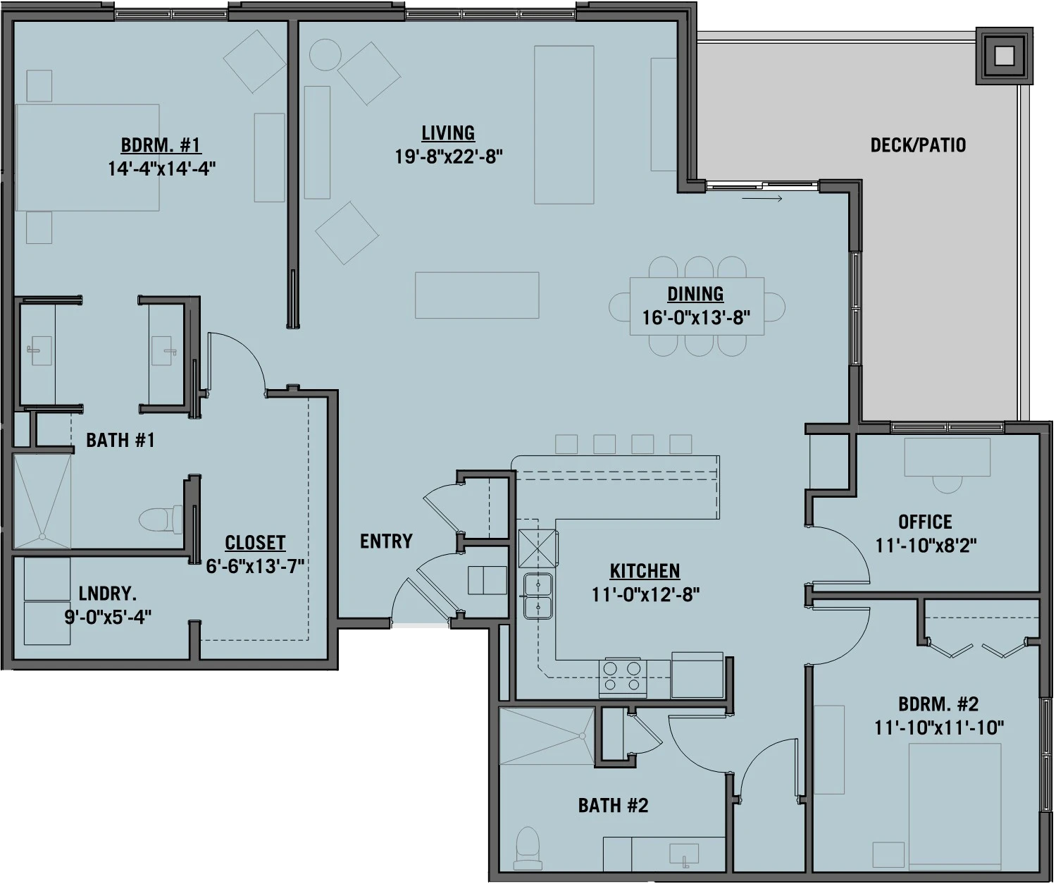 The Hawthorne Floor Plan
